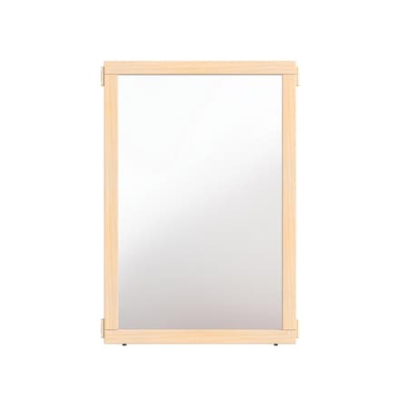 Jonti-Craft KYDZ Suite Panel, A-height, 24 in. Wide, Mirror 1510JCAMR
